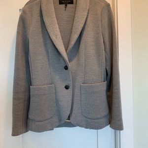 Rag and bone grey Blazer